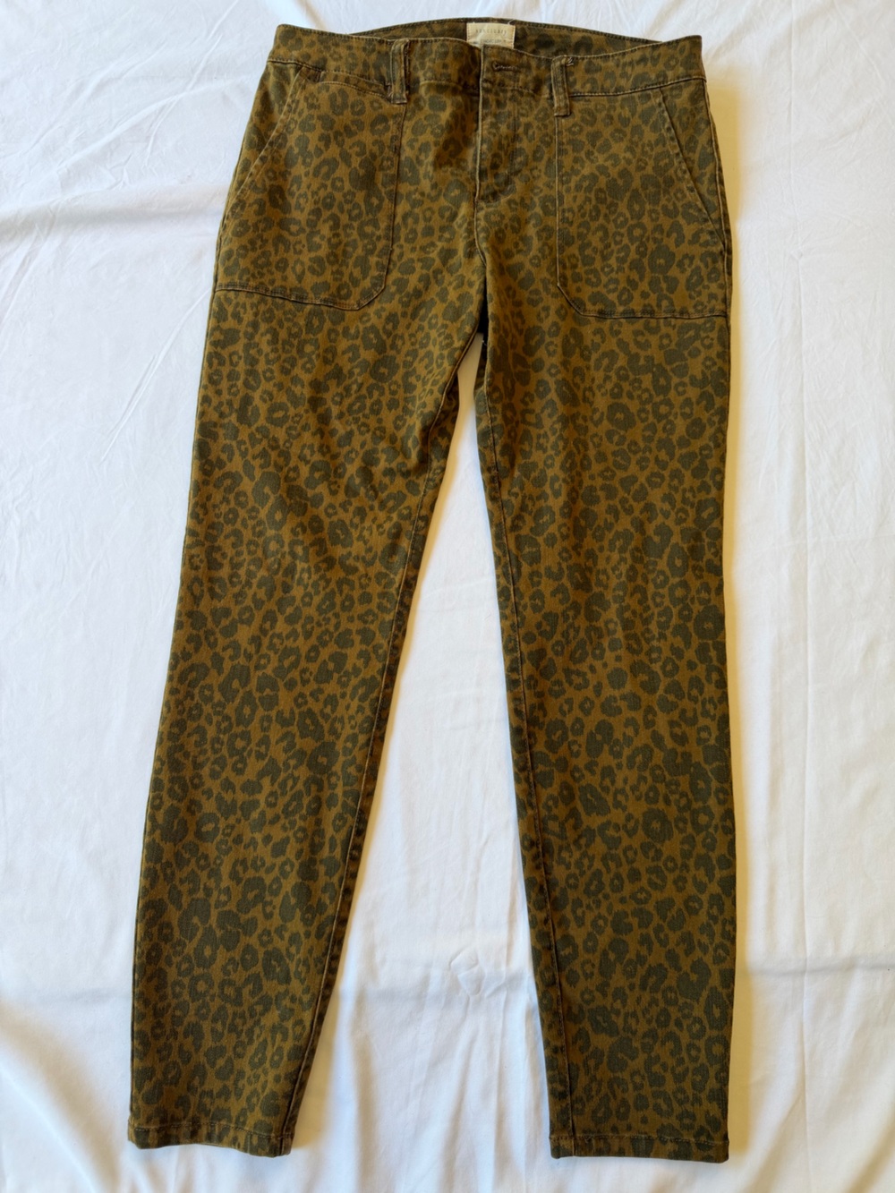 Sanctuary Standard Surplus Black and Brown Leopard Skinny Pants